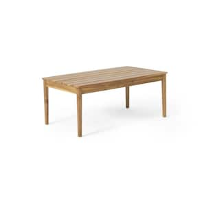 Remuda Teak Rectangular Wood Outdoor Coffee Table