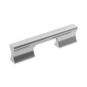 Status 3-3/4 in. (96 mm) Polished Chrome Cabinet Drawer Pull