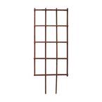 48 in. Redwood Fan Trellis 84423 - The Home Depot