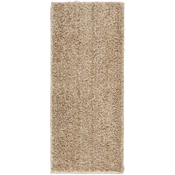 TrafficMaster Honey Shag 2 ft. x 5 ft. Runner Rug