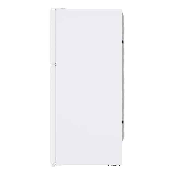 Vissani 14.2 cu. ft. Top Freezer Refrigerator in White, Garage