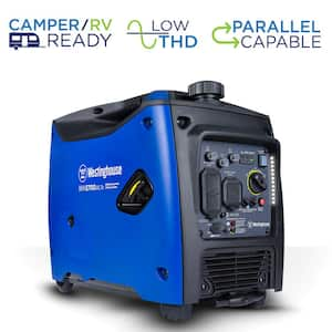 WEN DF450i Super Quiet 4500-Watt Dual Fuel RV-Ready Portable Inverter  Generator with Fuel Shut-Off