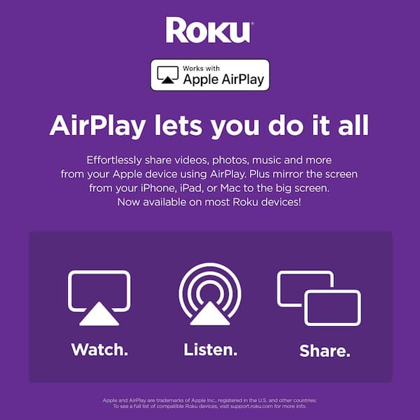 Roku Streaming Stick+ | HD/4K/HDR Streaming Device with Long-range Wireless  and Roku Voice Remote with TV Controls