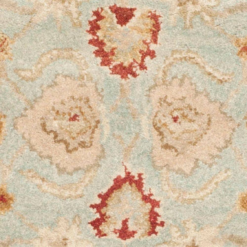 Handmade Blue Wool Tufted Persian Runner Rug