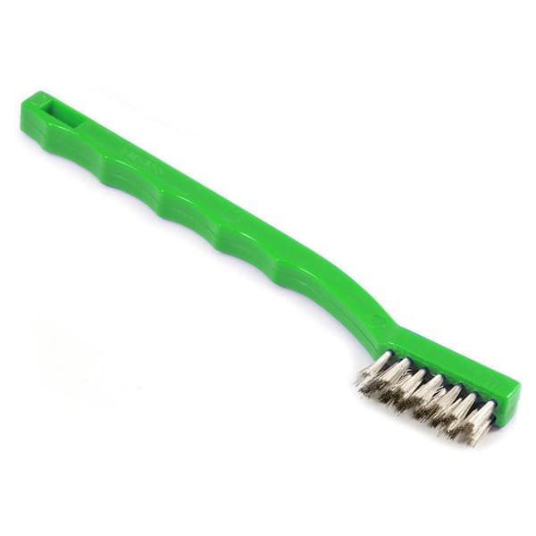 7-1/4 in. Stainless-Steel Plastic Handled Wire Brush