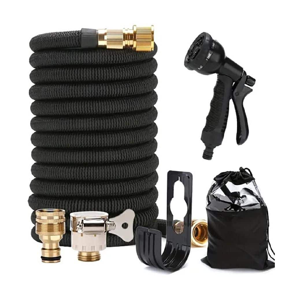 3/4 in. dia. x 50 ft. Non-Kink Garden Hose with Aluminum Copper Connectors,