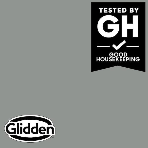 Glidden Premium 1 gal. PPG0994-6 Husky Gray Satin Interior Latex Paint