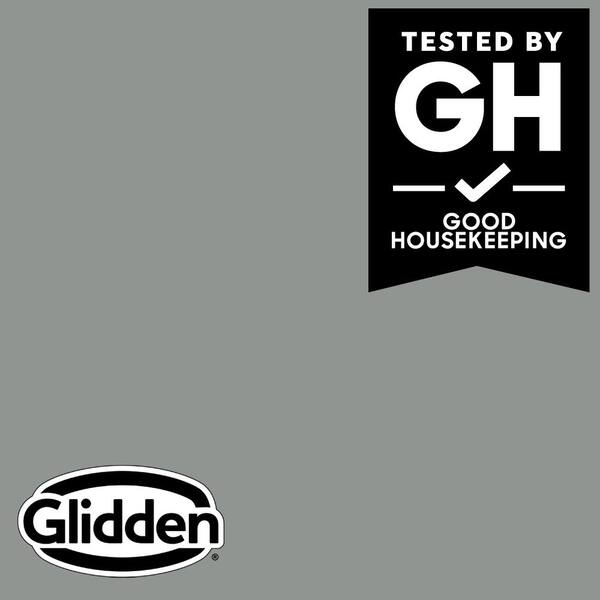 Glidden Premium 5-gal. PPG0994-6 Husky Gray Flat Interior Latex Paint