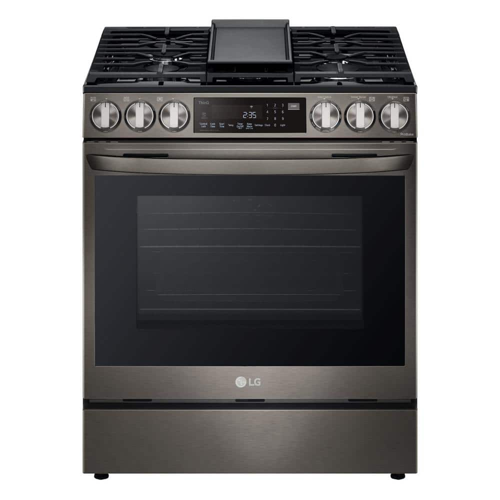 LG 30 Inch Slide-In Gas Range Stainless Steel,LSGL6335F, Smart Insta-V –  APPLIANCE BAY AREA