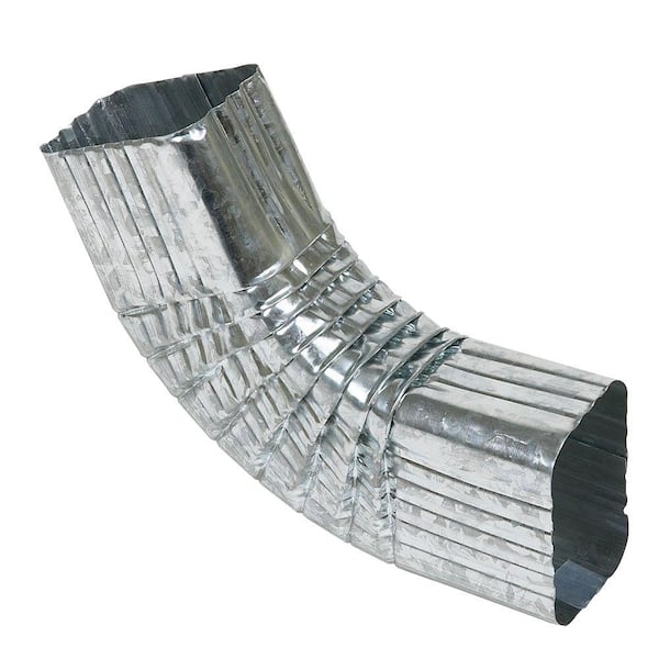 Amerimax Home Products 2 In. X 3 In. Galvanized Steel Downspout B-Elbow ...