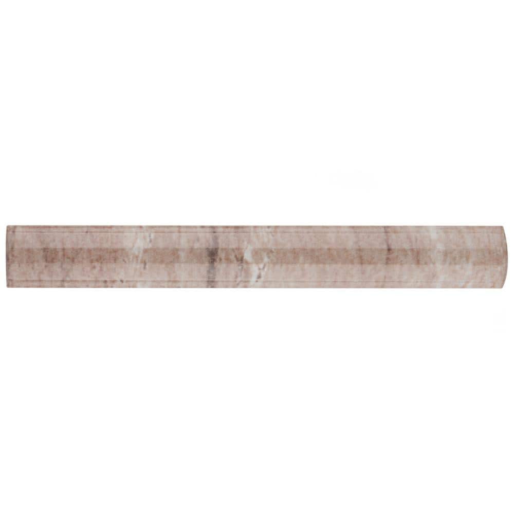 Ferraras Cigarro Base 1 in. x 7-7/8 in. Glossy Ceramic Wall Tile Trim price history on PriceWatchPro