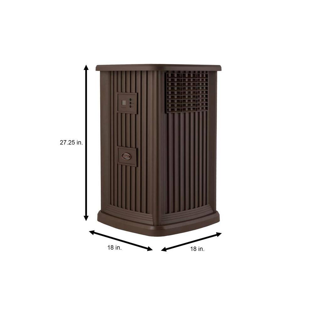 Nutmeg Brown Pedestal Evaporative Whole House Humidifier
