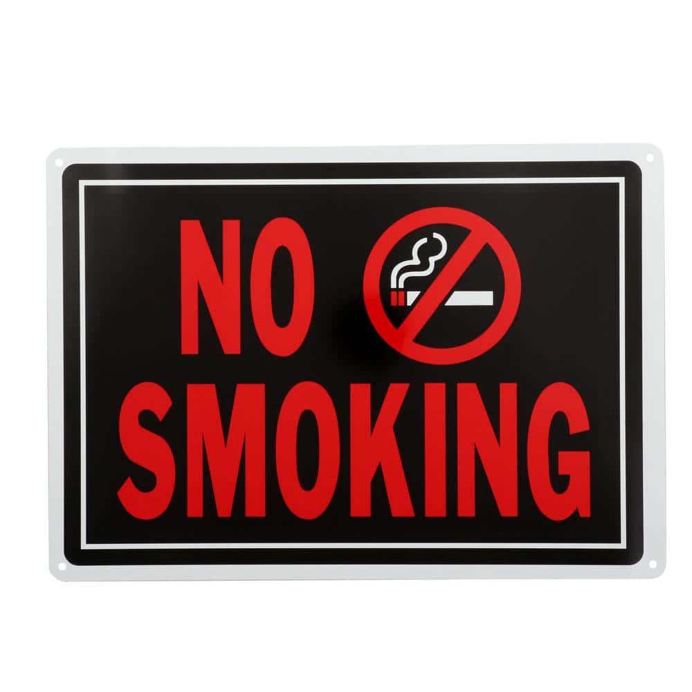 No Smoking Car Sign - 3.25x5.25 Inch Flexible Magnetic Vehicle Sign