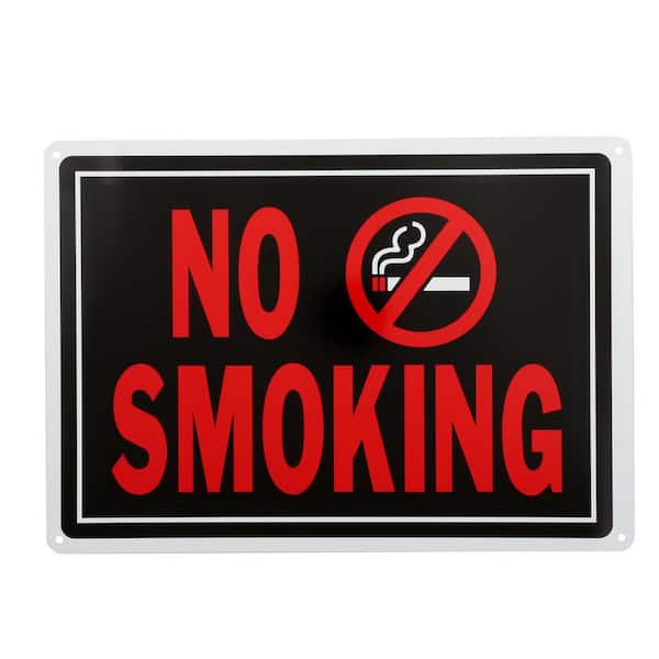 10 in. x 14 in. Aluminum No Smoking Sign