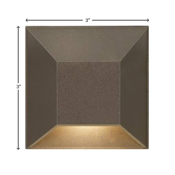 HINKLEY - Nuvi Low Voltage Bronze Integrated LED Hardwired Stair Light