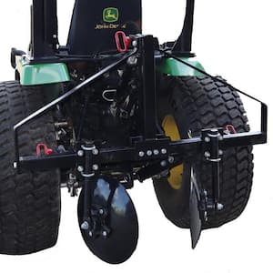 43 in. Disc Cultivator Garden Bedder and Hiller For 3 Point Tractor