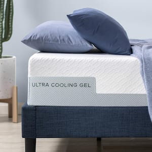 Ultra Cooling Gel 12 Inch Medium Smooth Top Twin Memory Foam Mattress