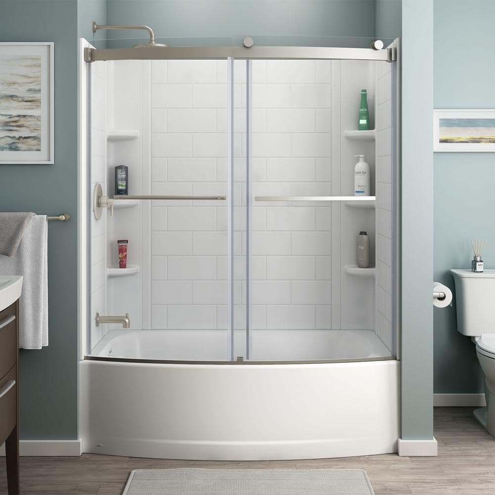 Buy Ovation Curve 60 in. Left Hand Drain Rectangular Alcove Bathtub