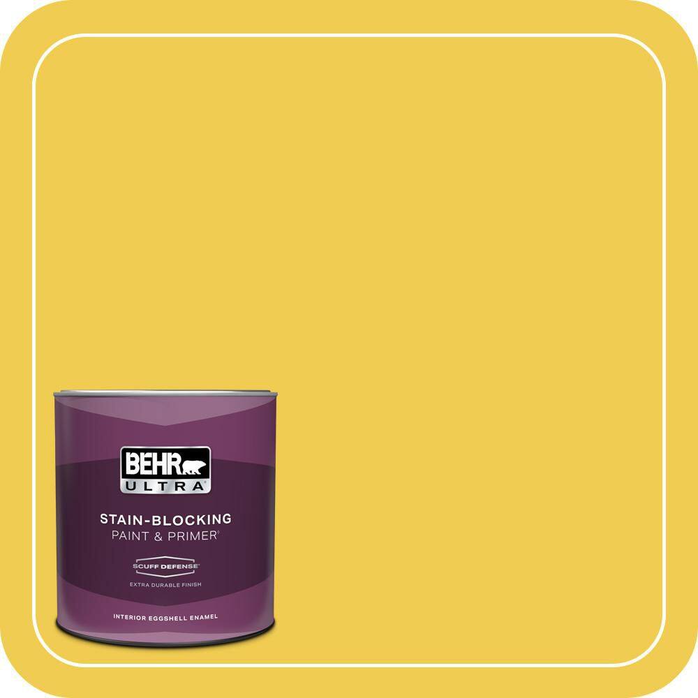 1 qt. #P310-6 Radiant Sun Extra Durable Eggshell Enamel Interior Paint & Primer price history on PriceWatchPro