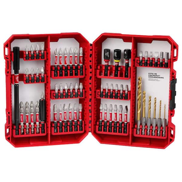Milwaukee SHOCKWAVE Impact Duty Alloy Steel Screw Driver Bit Set