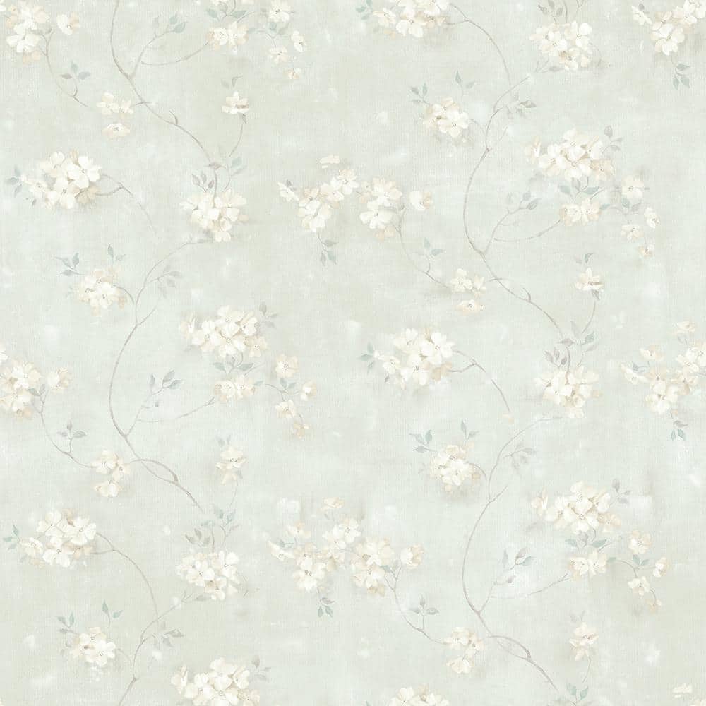 Braham Teal Floral Trail Teal Paper Strippable Roll (Covers 56.4 sq. ft.) price history on PriceWatchPro