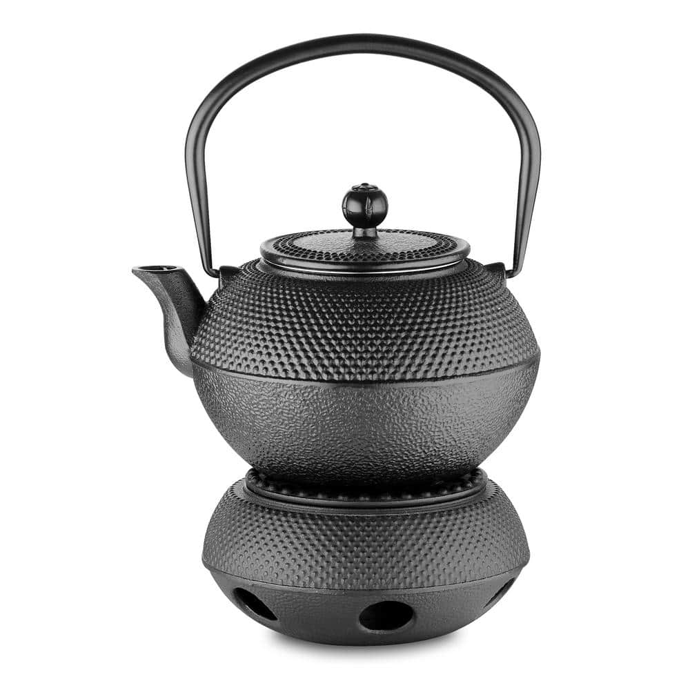 Velaze 37 oz. Japanese Antique Small Dot Cast Iron Teapot with