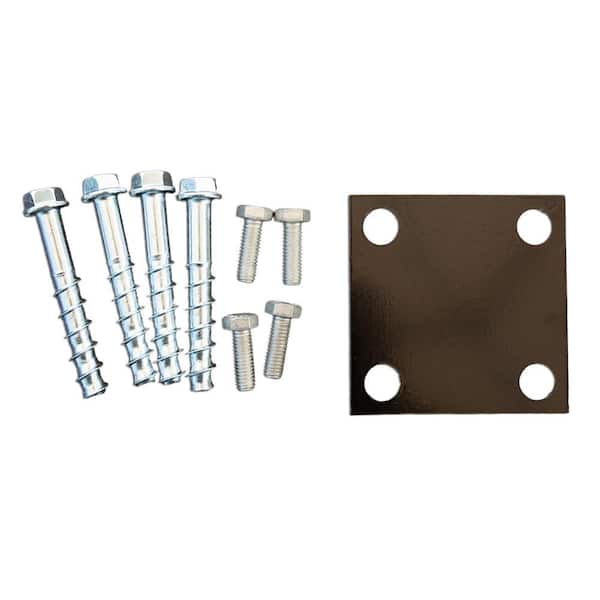 Mounting Hardware for Concrete/Masonry Application for INTEX Millwork Post Mount System