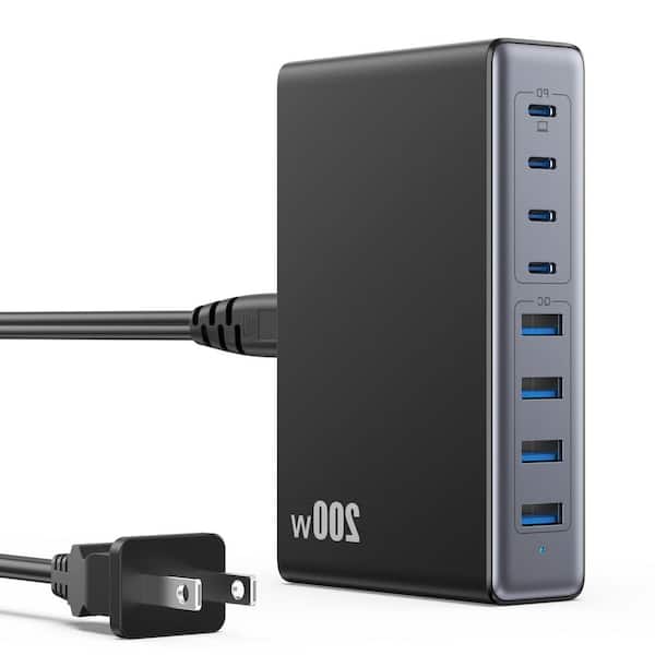 9-in-1 USB-C Hub Multiport Adapter with 4K HDMI, 100W PD, SD/TF Card Reader