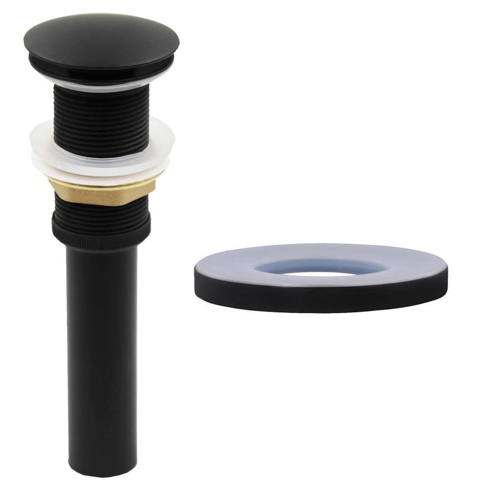 Matte Black and Chrome Waterfall Vessel Sink Faucet Set