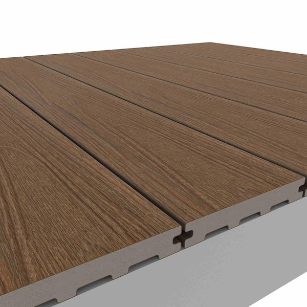 NewTechWood Bell Series 0.88 in. x 5.5 in. x 8 ft. Grooved