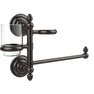 Que New Collection Hair Dryer Holder and Organizer in Oil Rubbed Bronze