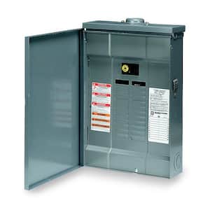 QO 100 Amp 20-Space 20-Circuit Outdoor Main Breaker Load Center with Cover