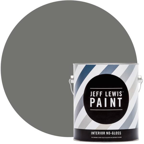 Jeff Lewis 1 gal. #412 Perfect Storm No Gloss Interior Paint