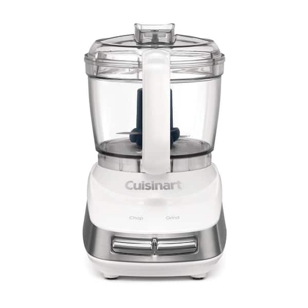 Cuisinart Core Custom 4-Cup 2-Speed White Chopper with Auto-Reversing White/Stainless Steel SmartPower Blade