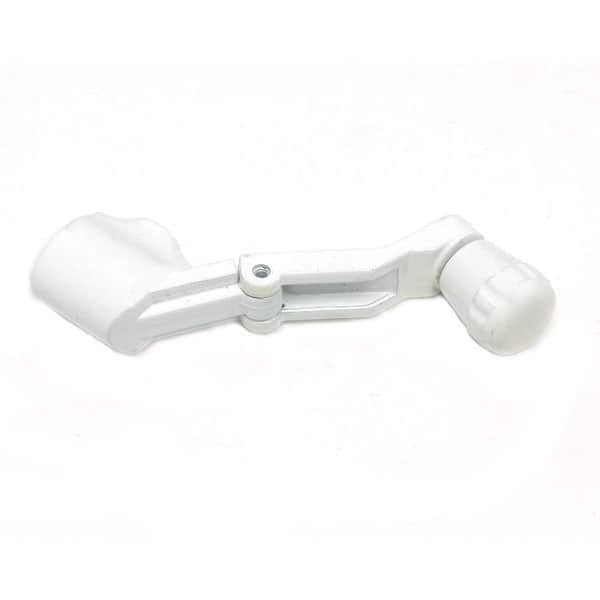 Barton Kramer White Universal Folding Handle for Window Operators