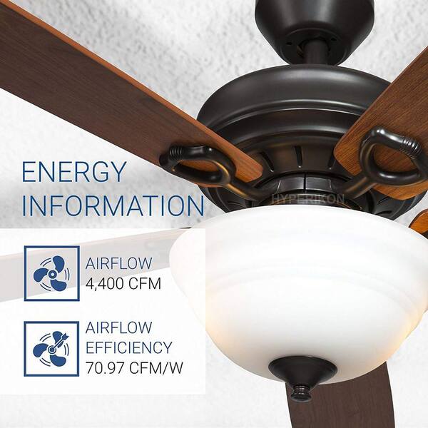 Semi-Flush Ceiling Fan 