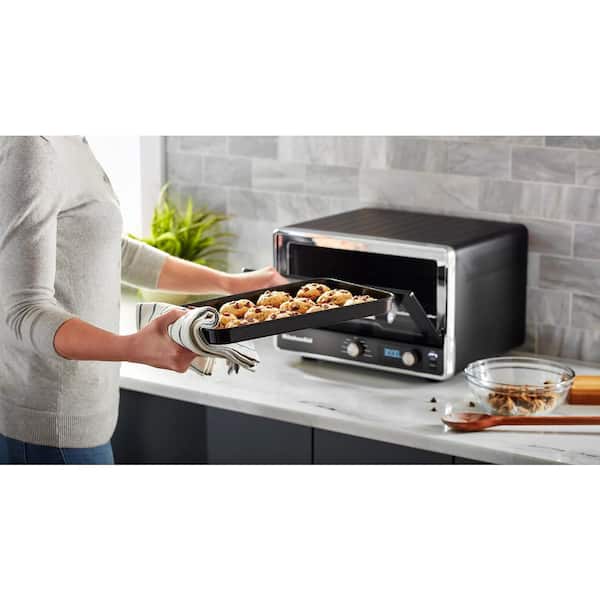 KitchenAid Dual Convection Countertop Oven with Air Fry - Black