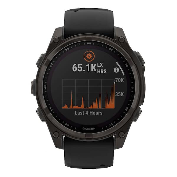Garmin fenix 8 Multisport 47-mm Sapphire Solar GPS Watch with