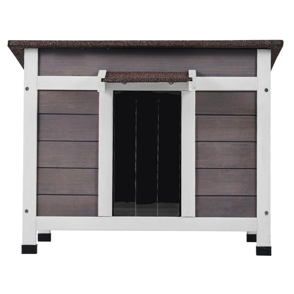 Outdoor Cat House Weatherproof, Feral Cat Shelter for Multiple Cats, Outdoor Wooden Cat Rabbit House with a Window price history on PriceWatchPro