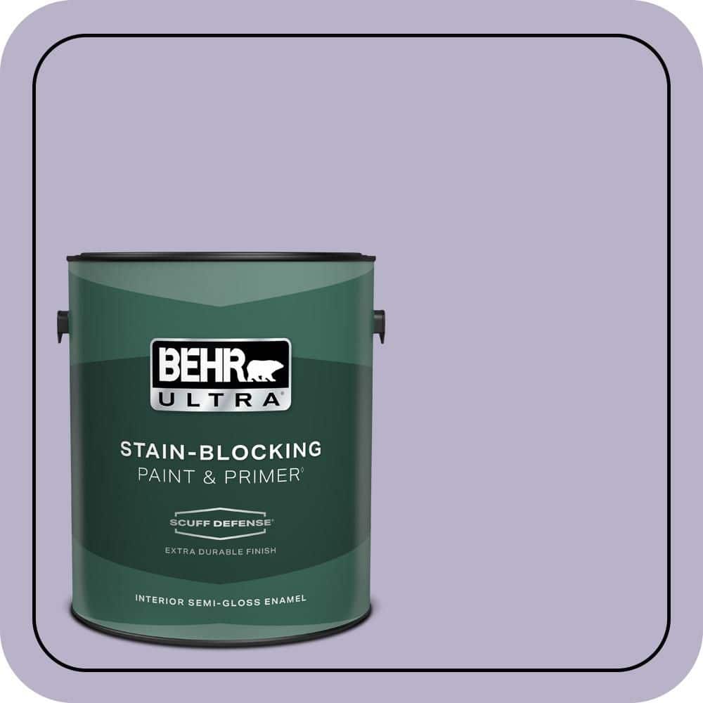 1 gal. #S570-3 Bohemianism Extra Durable Semi-Gloss Enamel Interior Paint & Primer price history on PriceWatchPro