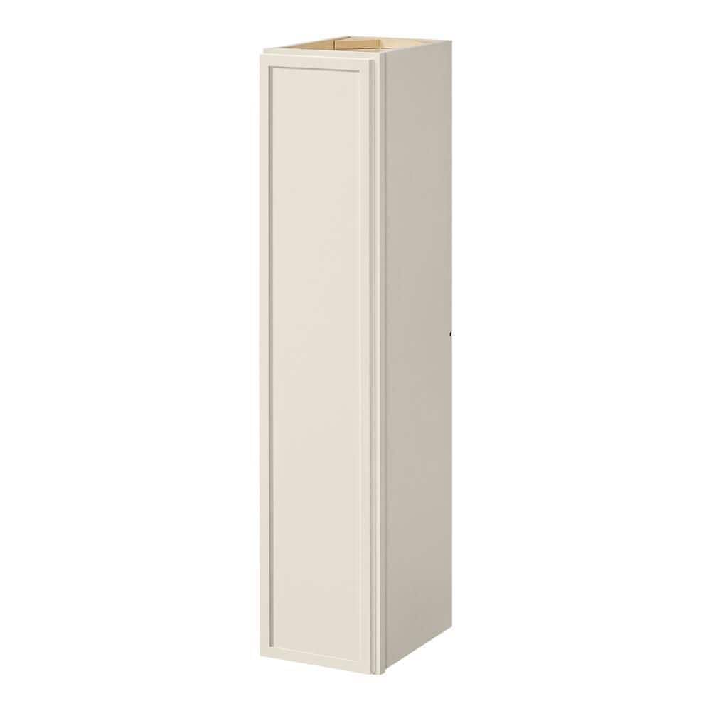 Leyton 9 in. W x 12 in. D x 42 in. H Ready to Assemble Plywood Slim Shaker Wall Kitchen Cabinet in Antique White price history on PriceWatchPro