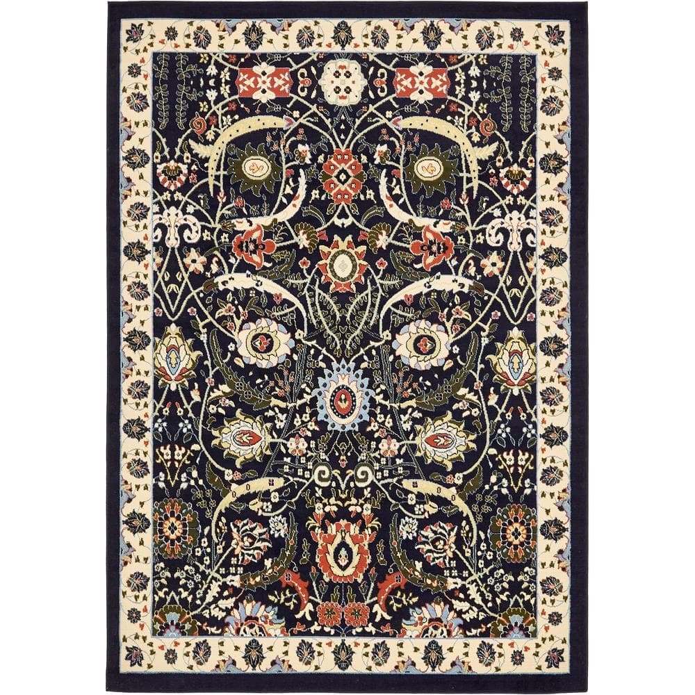 Espahan Cape Cod Navy Blue 7' 0 x 10' 0 Area Rug price history on PriceWatchPro