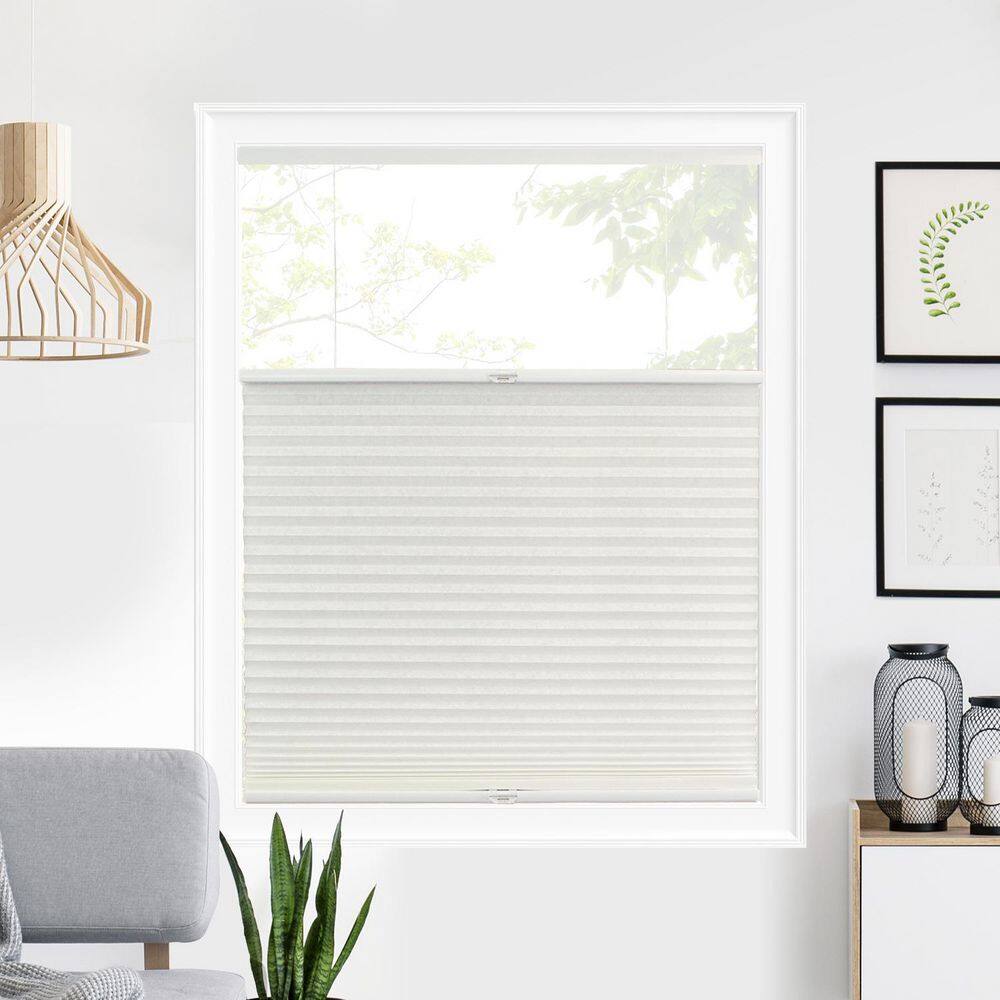 Cut-to-Size Pearl Cordless Top Down Bottom Up Light Filtering Polyester Cellular Shade 46.75 in. W x 64 in. L price history on PriceWatchPro
