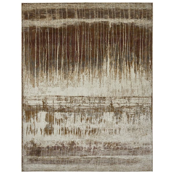 Bklnwrks Blue 8 ft. 7 in. x 11 ft. 6 in. Area Rug