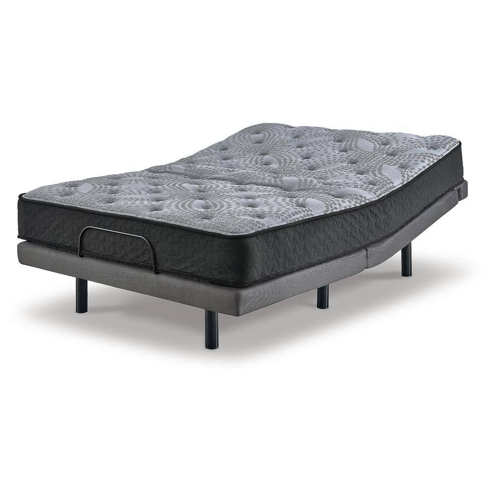 King Size Gray Innerspring Adjustable Bed Mattress