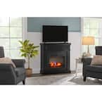Muskoka 25 in. Freestanding Infrared Curved Front Panoramic Stove with ...