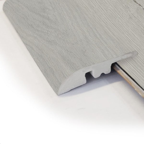 ASPEN FLOORING Pebble 0.35 in. Thick x 1.77 in. Width x 94.5 in. Length Rigid Core Reducer Vinyl Molding