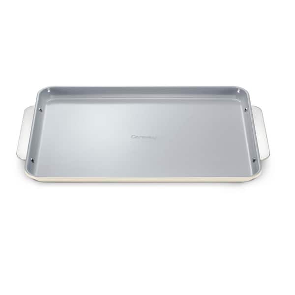 CARAWAY HOME 18 in. Non-Stick Ceramic Large Baking Sheet in Cream