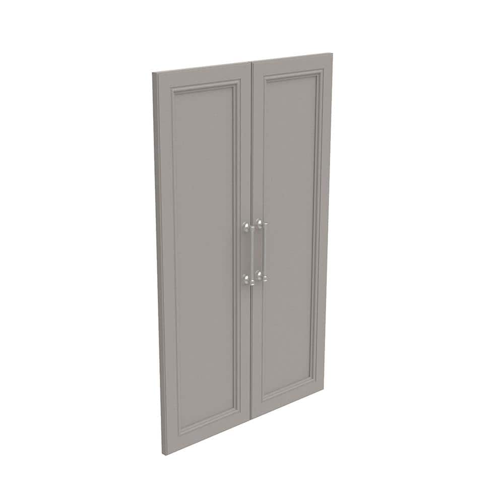 ClosetMaid 21 in. W Smoky Taupe Modular Storage Solid 2-Door