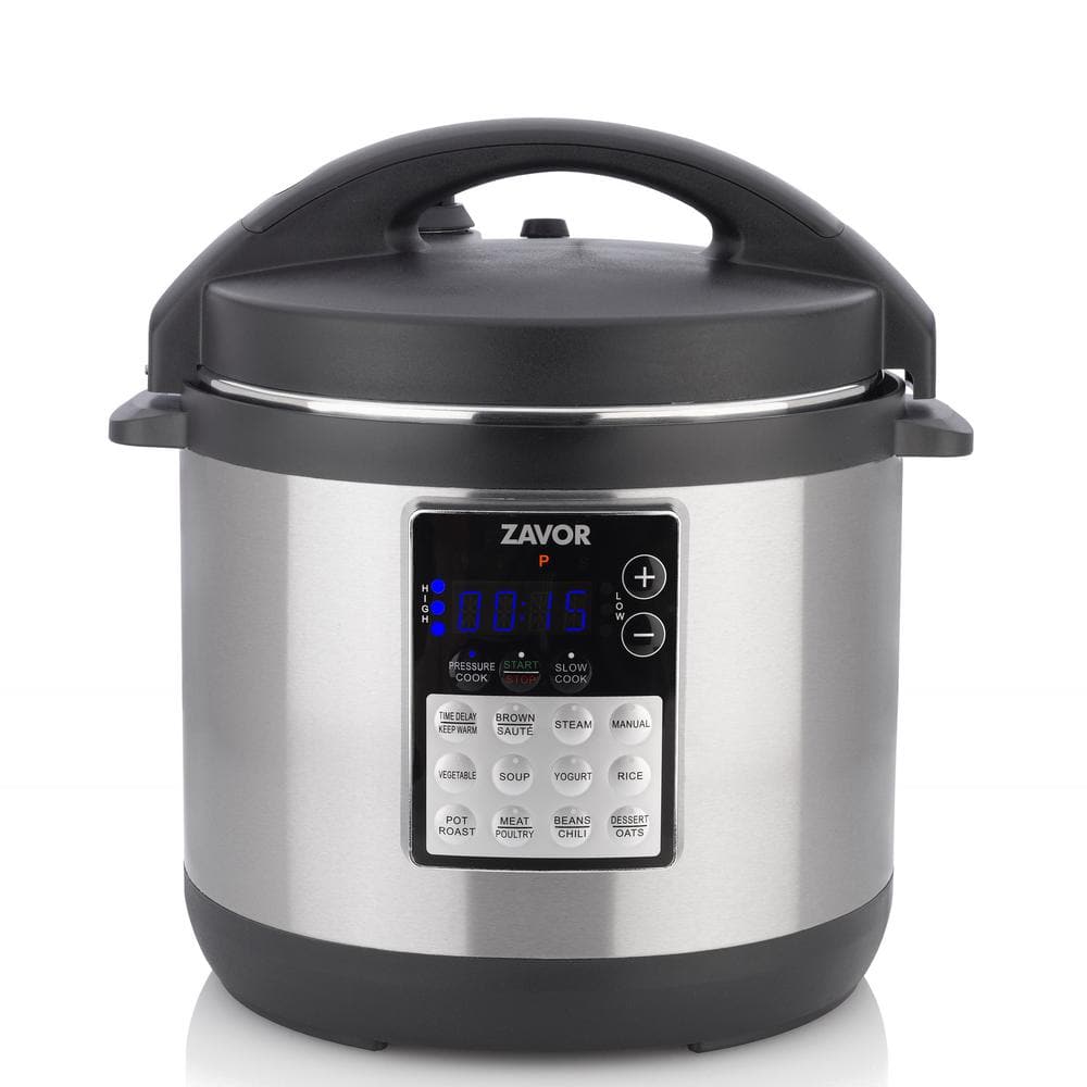 Zavor LUX EDGE 4 Qt. Stainless Steel Electric Pressure Cooker with ...